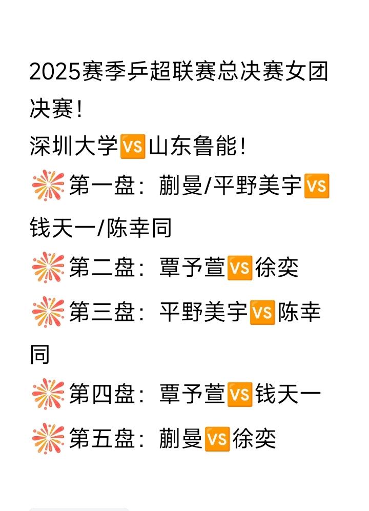到了手边的冠军不要了吗？[？？？]王曼昱不上场！王艺迪也不上场！悬念陡增！