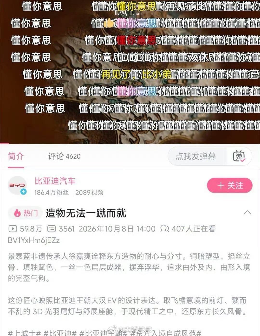 ？？？？？比亚迪，你……[？？？]​