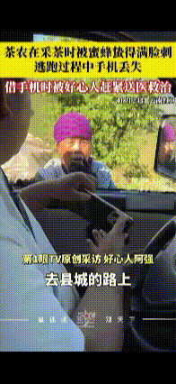 生活不易！近日云南，男子在茶山去县城的路上被一位阿姨拦车求助，询问得知阿姨是在