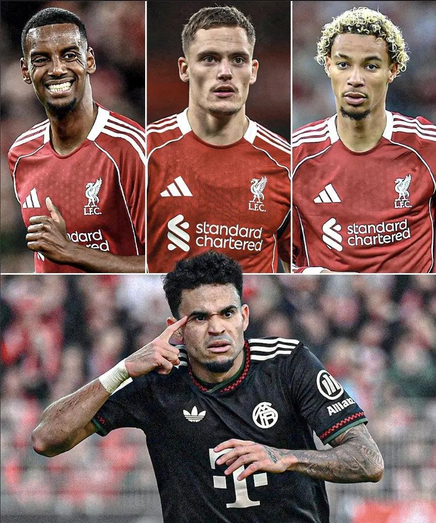 绿茵资讯！★身价不变！迪亚斯去了拜仁，他一个人的数据表现比伊萨克、维尔茨和埃