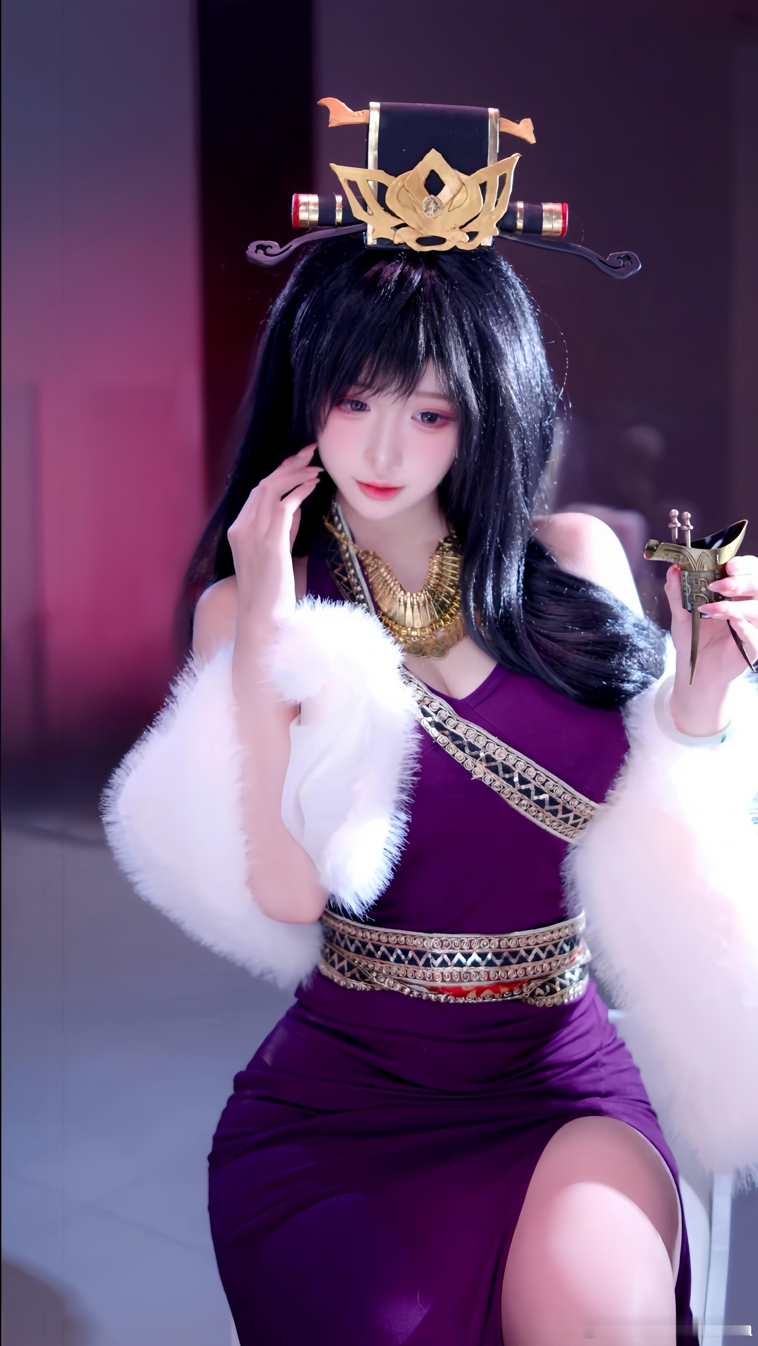 甄宓二次元cos大赏冬日幻想祭