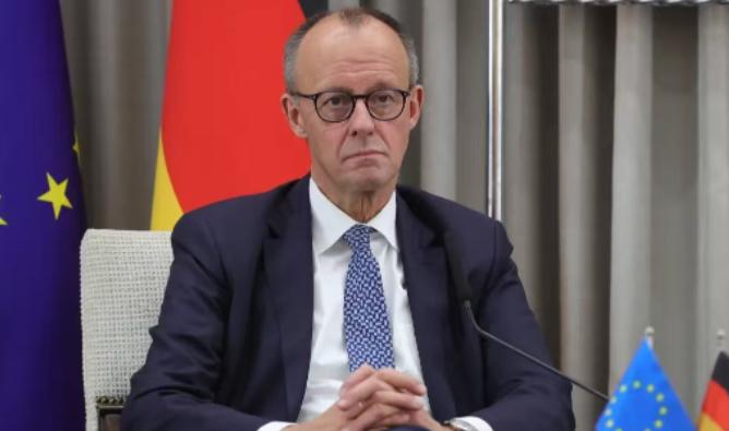 默茨总理在慕安会上说，“欧盟的GDP是俄罗斯的10倍，但如今欧洲的实力并非俄罗斯