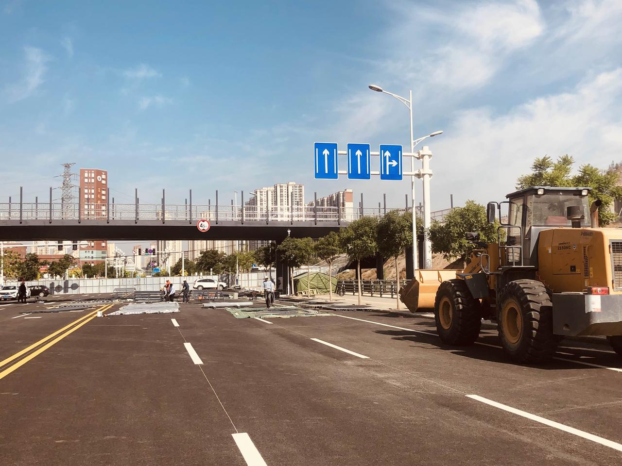 地点：兰州市安宁区今天看到一则新闻就是关于兰州市安宁建安东路东延段通车最新进