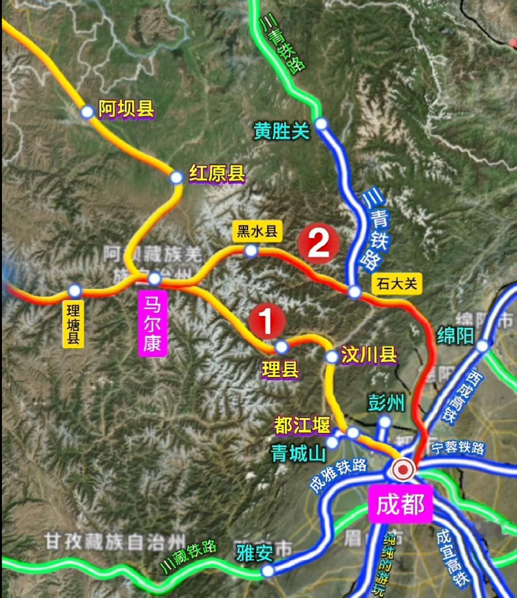 成格铁路修建的难度是可想而知的，以前也是想都不敢想的，全是高原地区。现在不仅是作