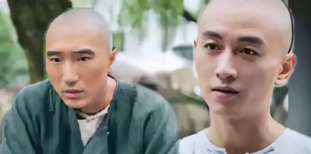 《大生意人》里陈晓在前头谈大生意，镜头一转，令卓演的古老二蹲在码头啃馒头，袖子一