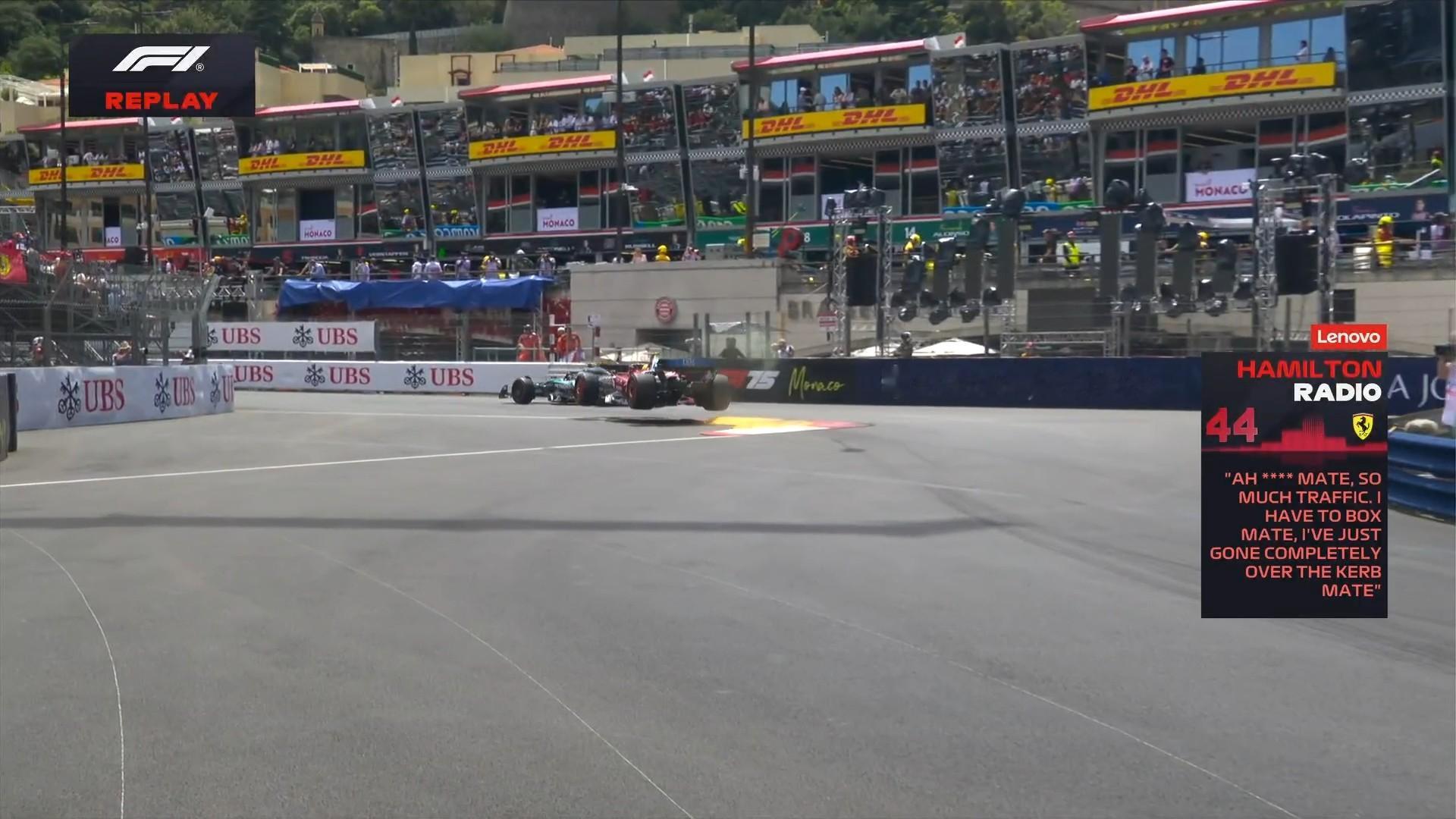 F1老汉“低空飞行”[捂脸哭]2025F1摩纳哥大奖赛​​​