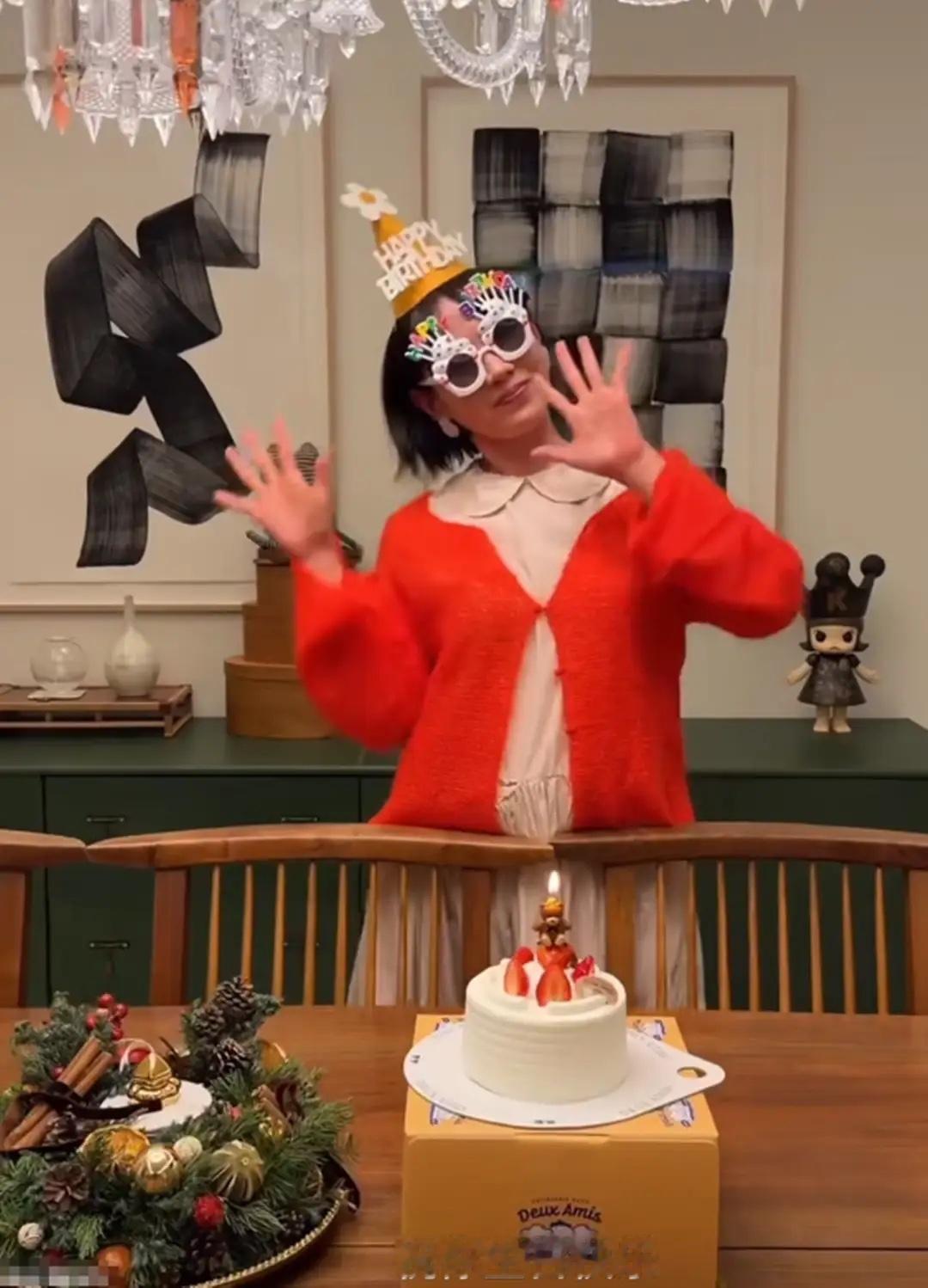 孙艺珍晒一家三口庆生视频，3岁儿子声音好憨还好吃，像爸爸玄彬！