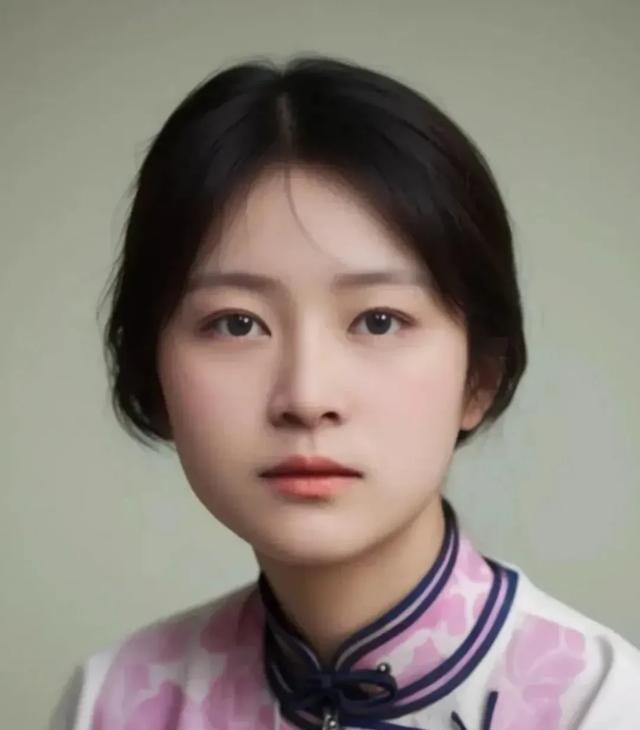 1925年，21岁林徽因在宾大学生证上的照片，女神般的存在林徽因1904年出生