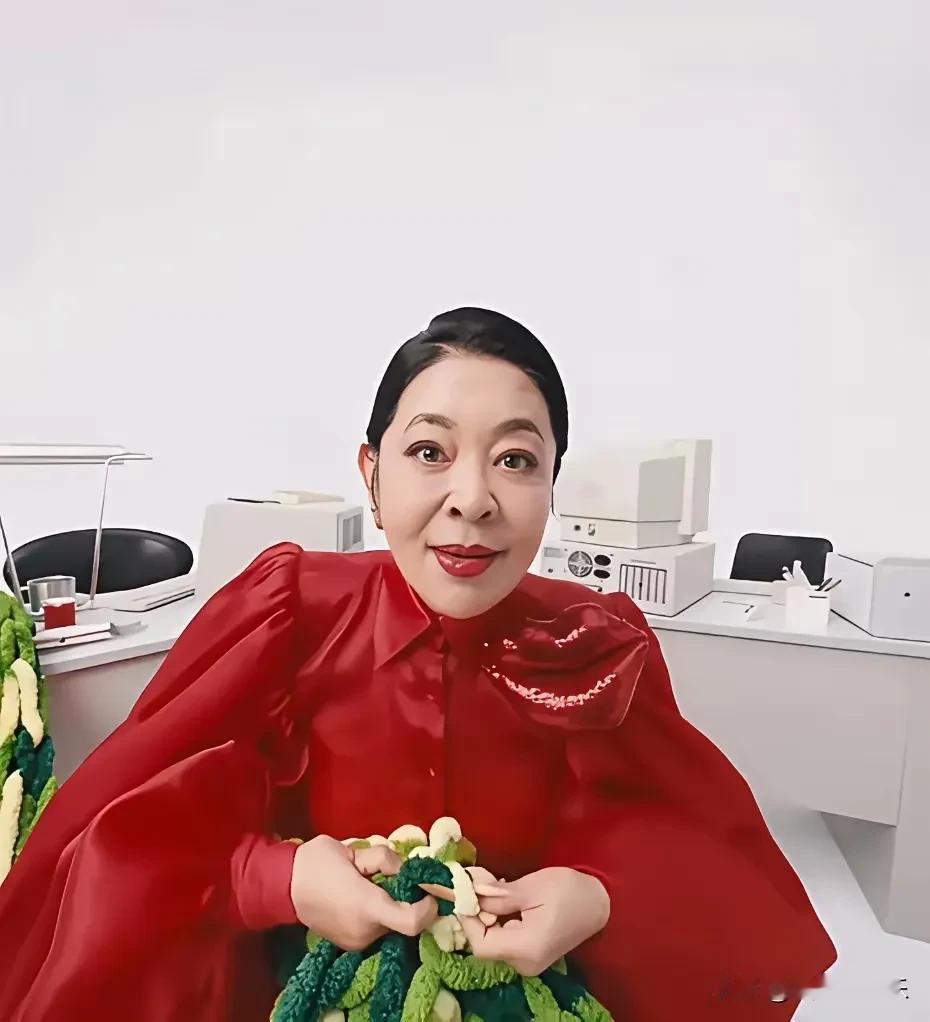 救命！刷到倪萍老师母亲节广告图时，我差点以为自己点进了AI整活频道！66岁的她一