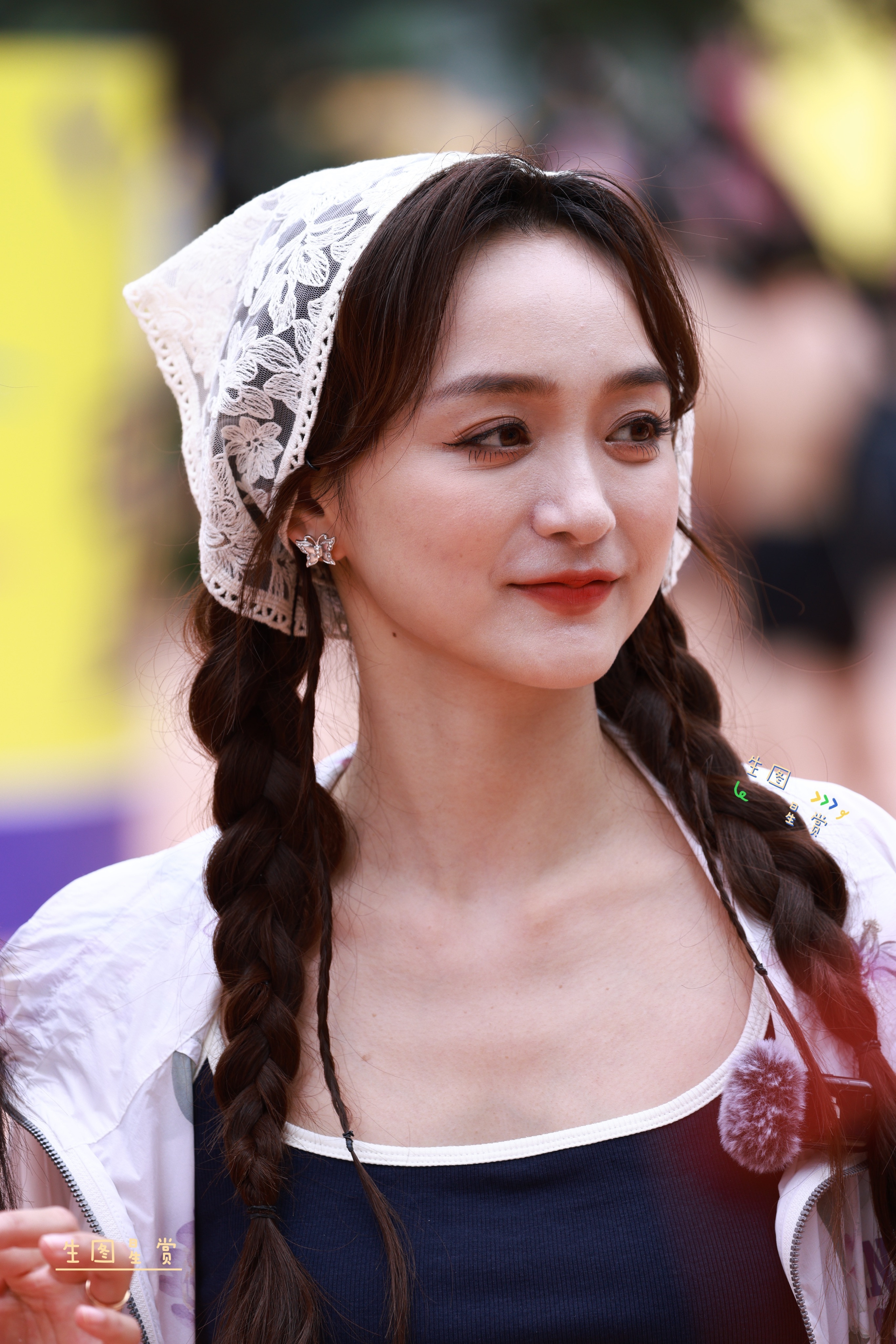 何泓姗长隆水上乐园路透，清凉一夏玩水叭🔫🧃🫧​​​
