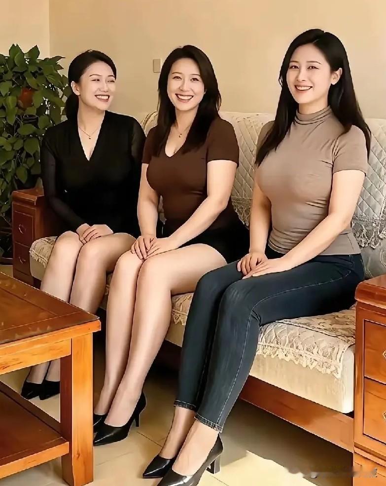 如果要选一位做妻子，你会怎么选？我先说：我选中间那位！🤵‍♀️照片里三位都