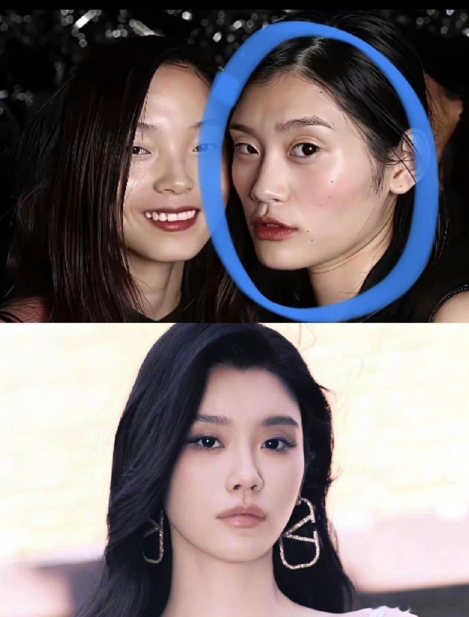 奚梦瑶早期和现在颜值对比，变化真大！