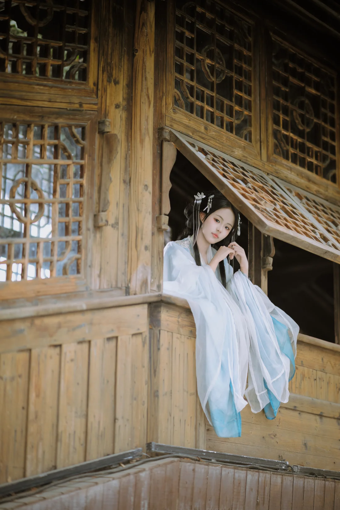 乌镇汉服写真、古风才是氛围感天花板