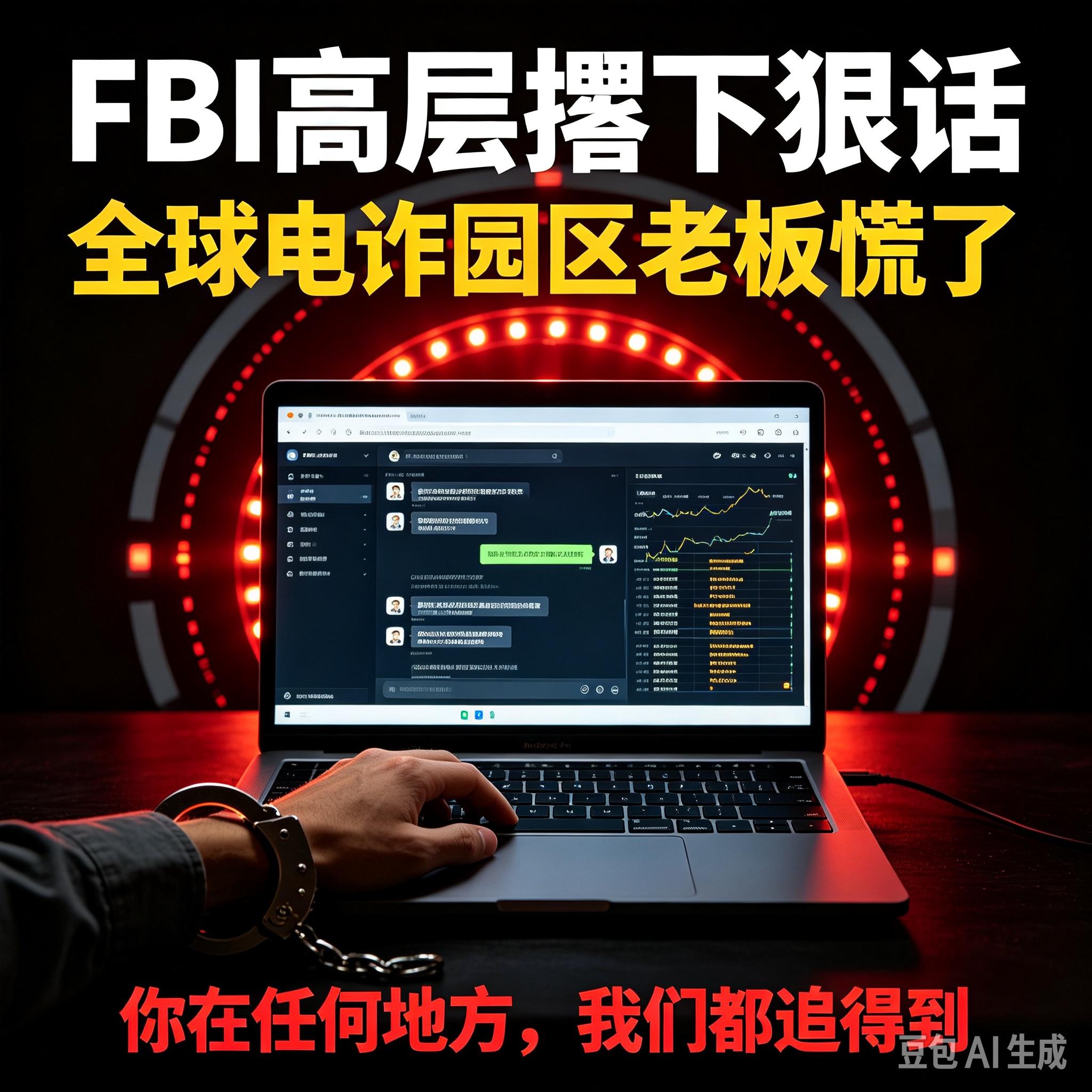 标题：FBI盯上东南亚电诈园区：跑到哪都追美国FBI高层近日对东南亚电诈园区放出狠话。FBI联合副局