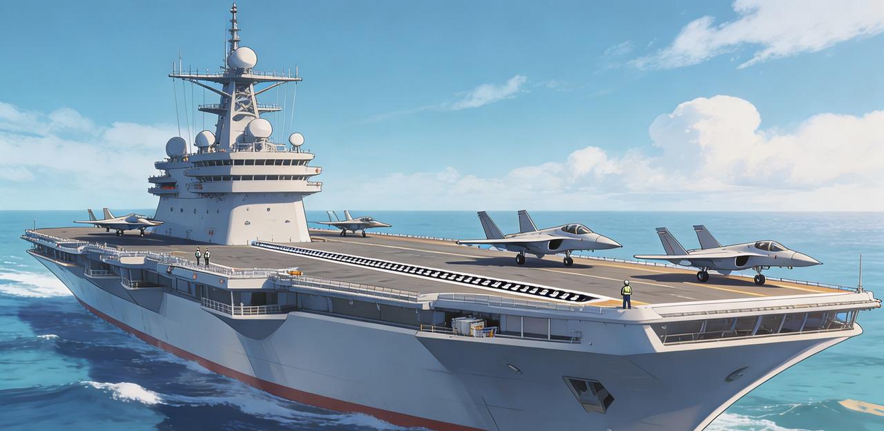 美:阿中你解释一下吧中:我解释啥啊美:为什么你家航母序号会变成型号中:这