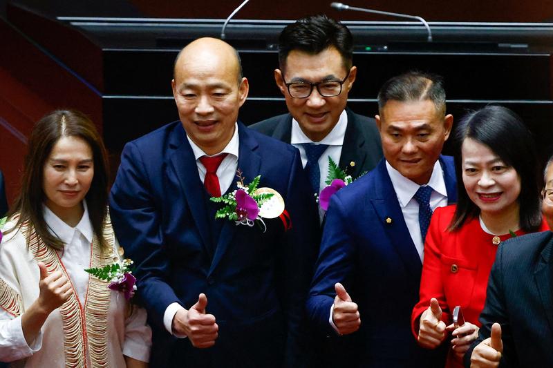 蓝营重磅爆料！韩卢组合敲定备战2028，岛内格局迎来大变国民党换血国民党韩