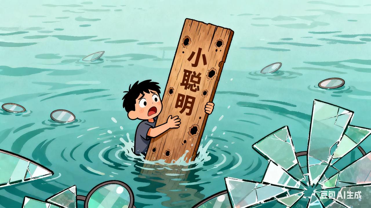 刘震云说：“世界上有一条大河特别波涛汹涌，淹死了许多人，叫聪明。”是啊