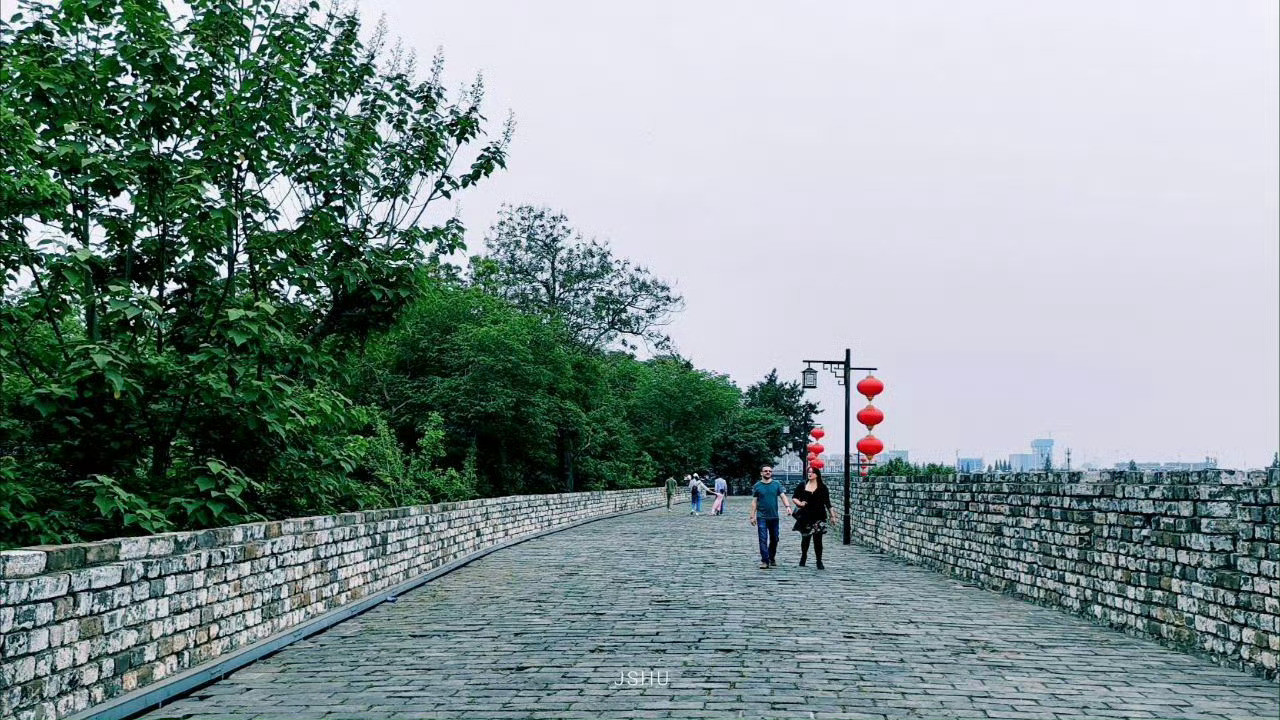 南京城楼，素色如如