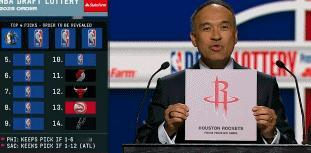 没有奇迹，火箭抽中第十顺位！正在进行的2025年NBA选秀抽