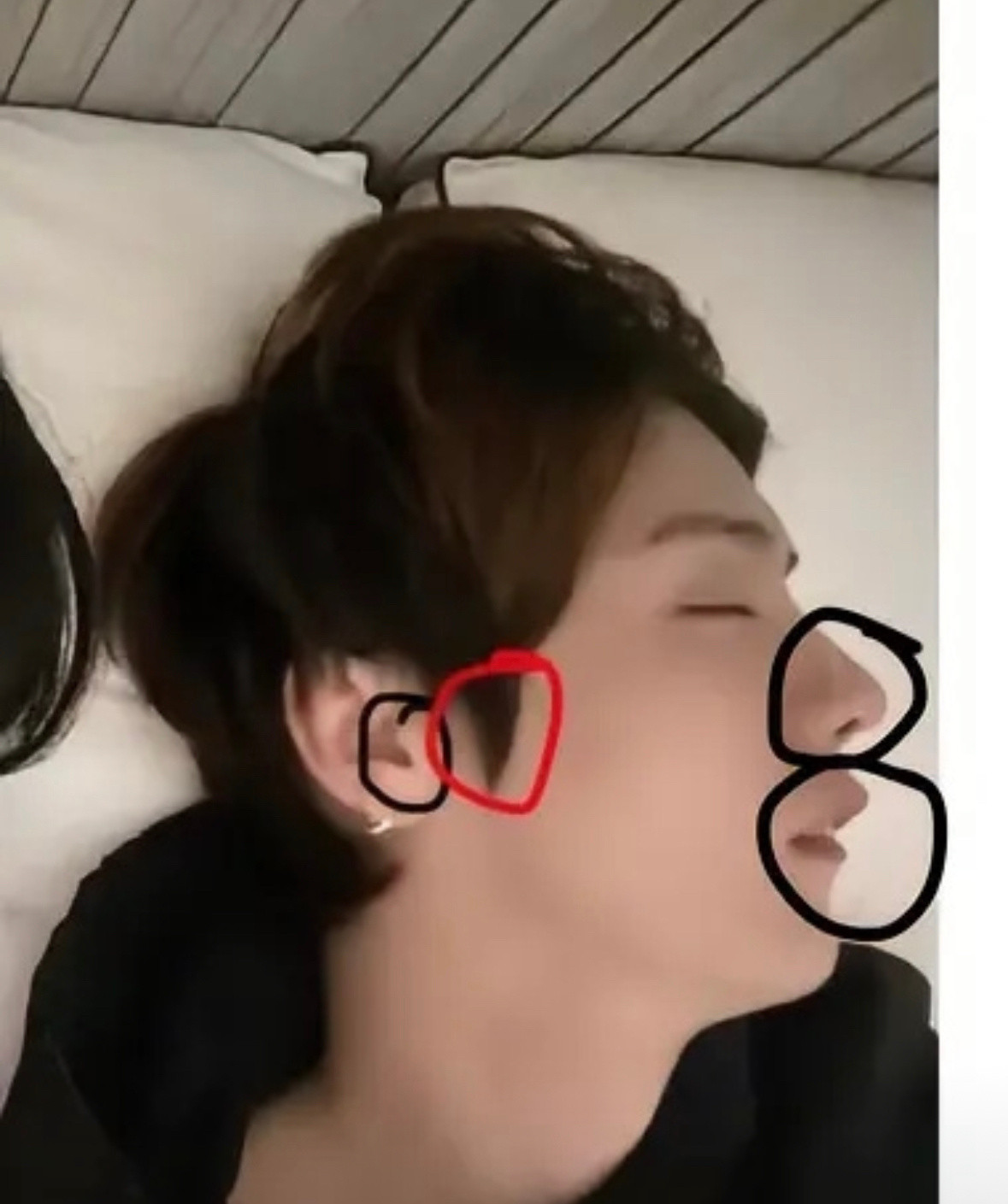 鹿晗粉丝发的对比澄清图说不是一个人