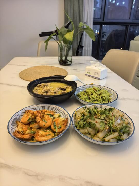 晒一张你们的晚餐图不要网图！