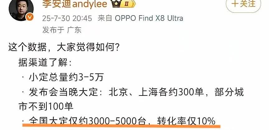 理想i8大定才3000到5000台！完了这是要不MEGA的后尘？理想这两