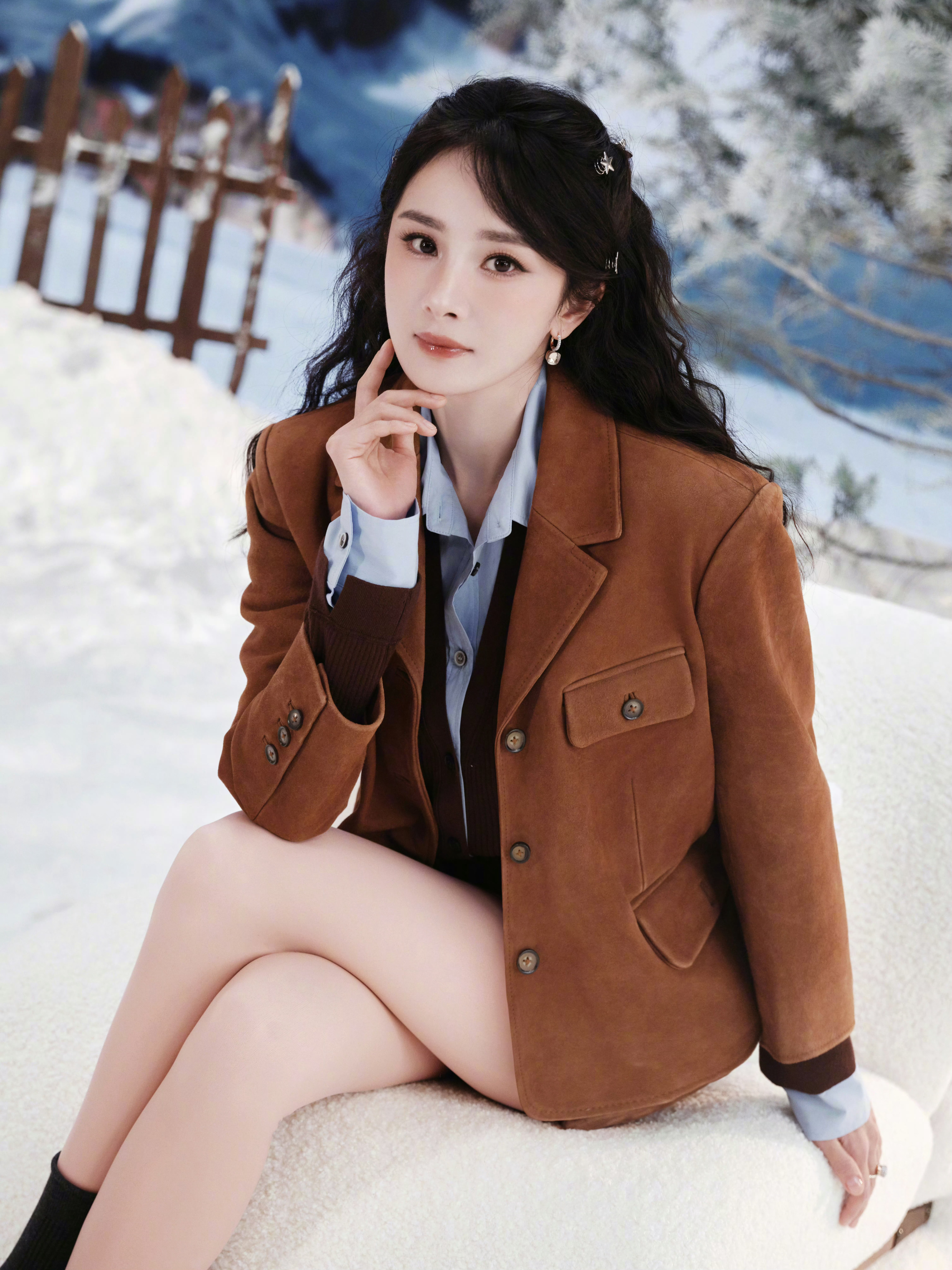 暖暖mi🤎❤️🤎焦糖栗子妆🌰化妆：金鹤龙🧏♂️杨幂杨幂她的无限可能她说世