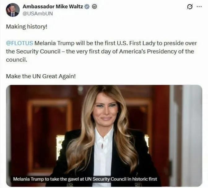 美国在不断刷新自己的下限。美国常驻联合国代表迈克·沃尔茨在社交媒体上发文称：“我