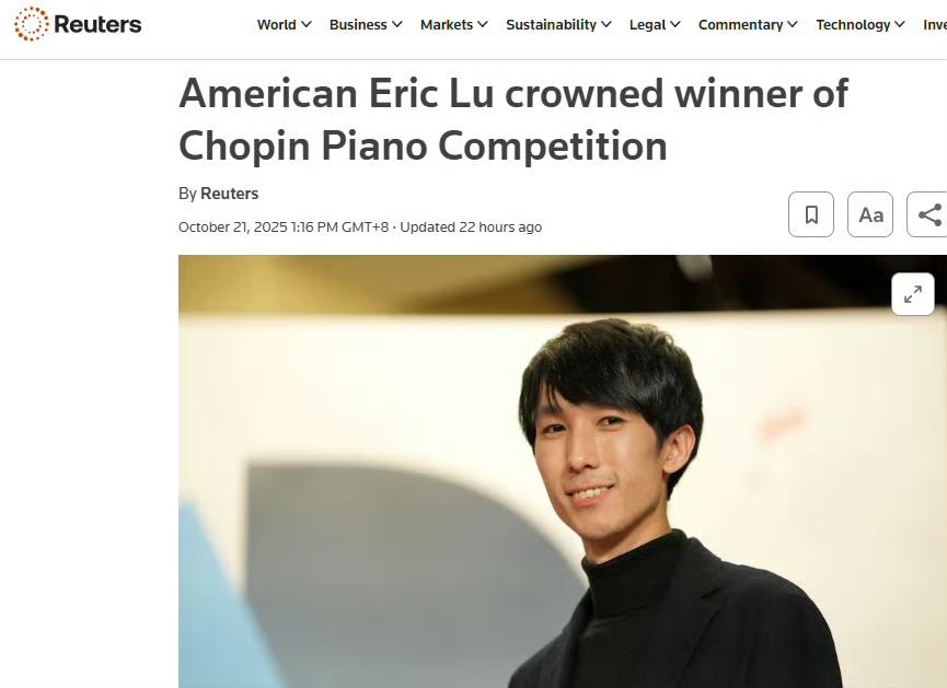 为什么看到华人统治肖邦钢琴赛，钢琴人的并没有感觉充满希望，反而只会觉得这是“钢琴
