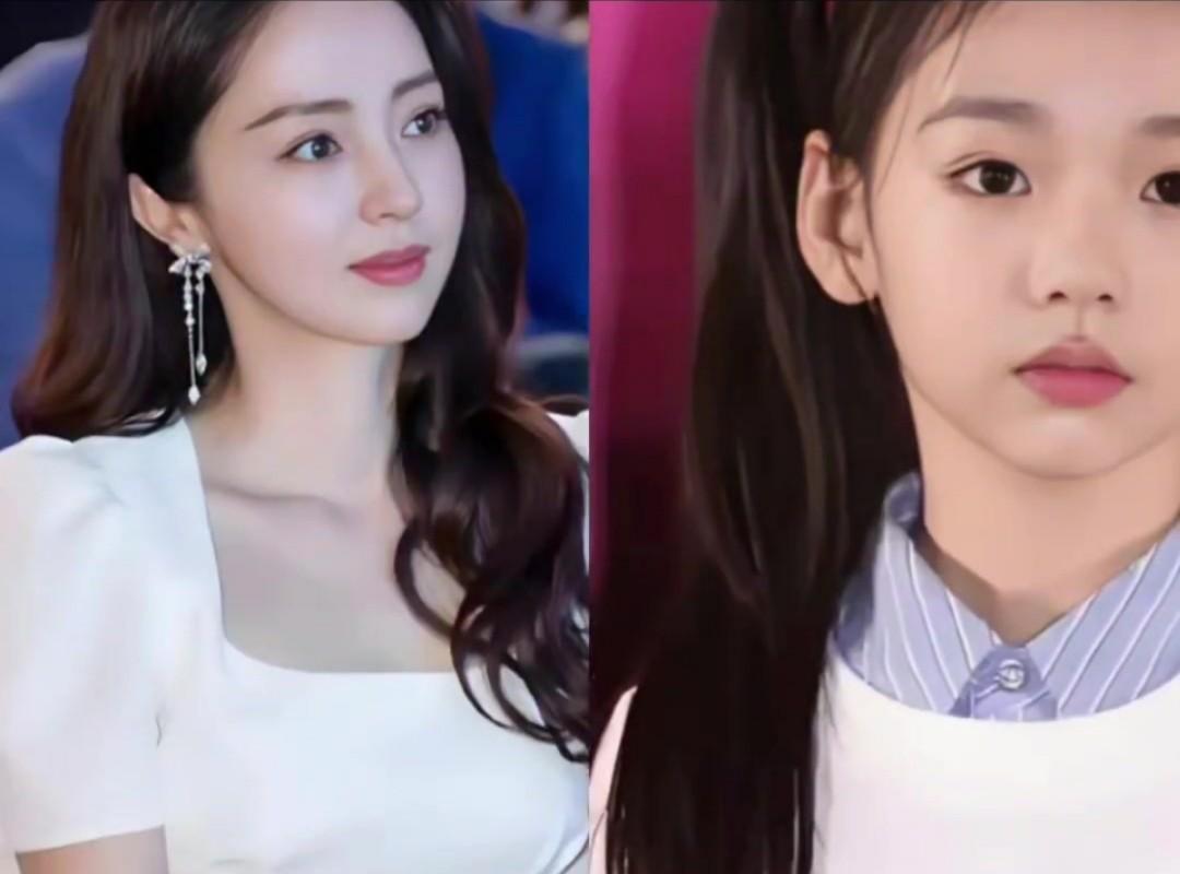 女明星母Vs女对比