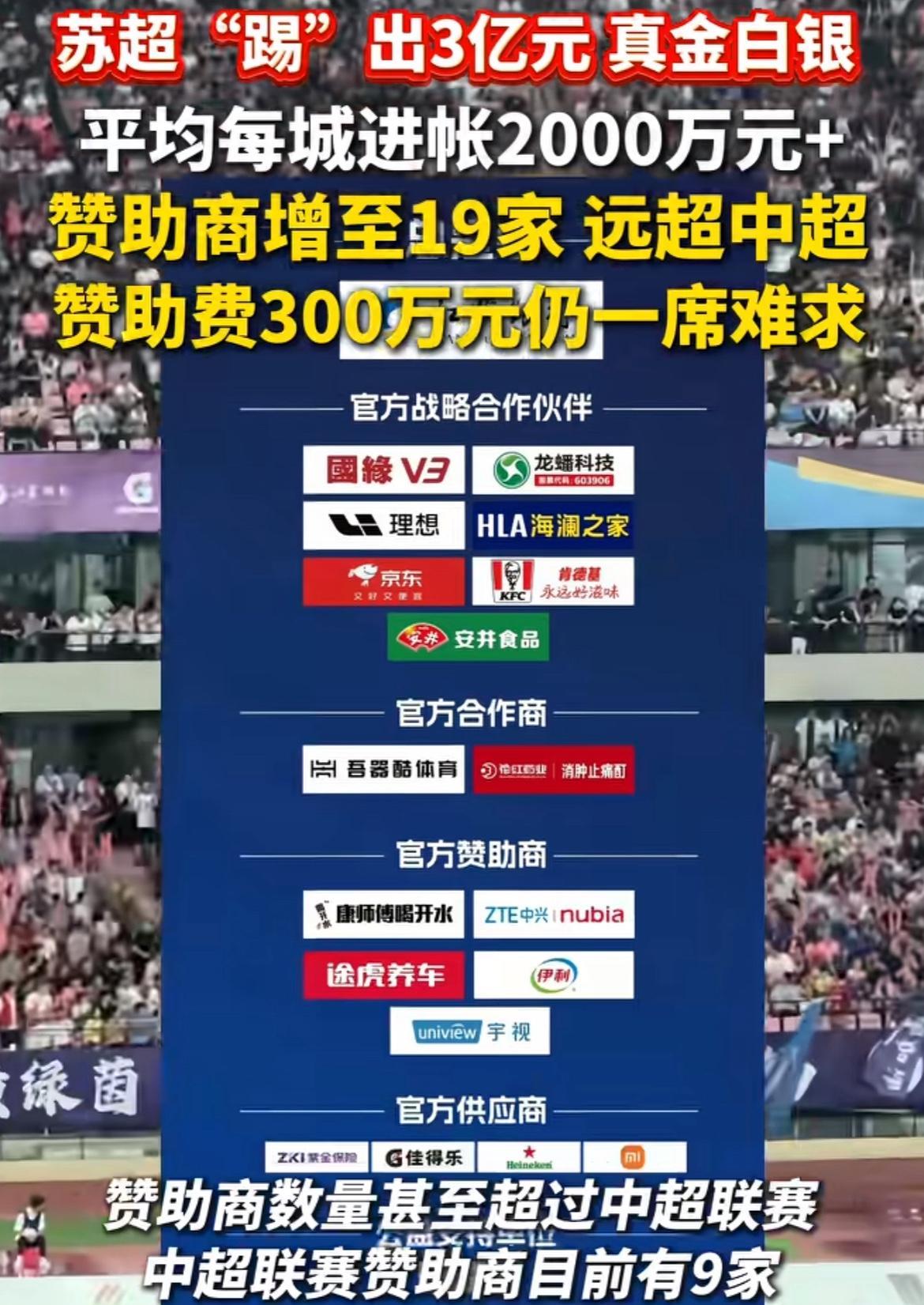 我预料！苏超联赛明年可能不会再办了，不是因为资金的问题，而是因为苏超真的太火爆