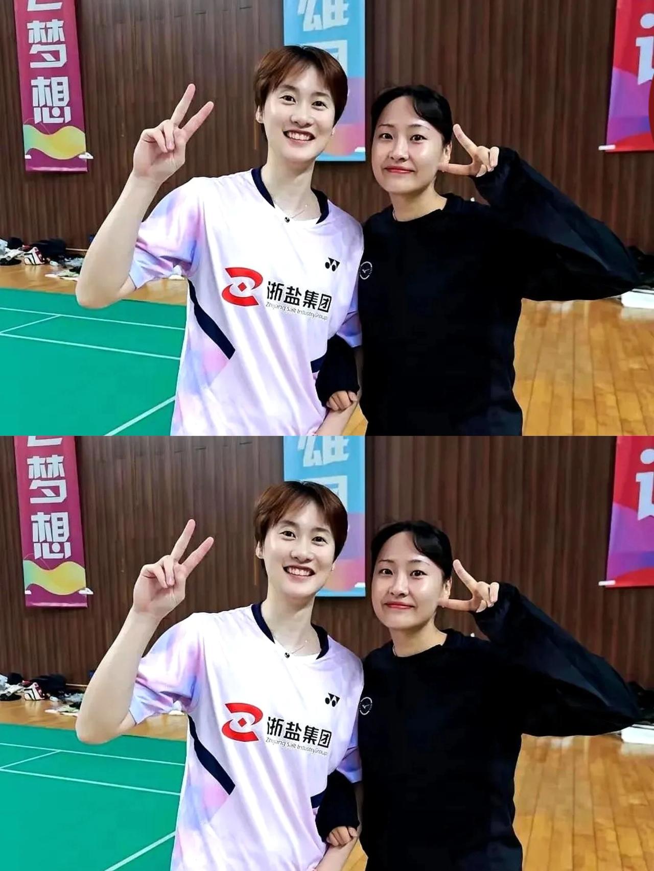 你说有意思不。韩国羽坛那个大美女蔡侑玎，退役了，不回国，直接“赖”在中国不走了