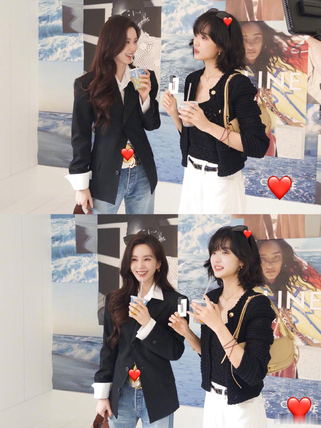 刘诗诗发了和孙千合照刘诗诗孙千人生三格啊啊啊我爱俩妈咪