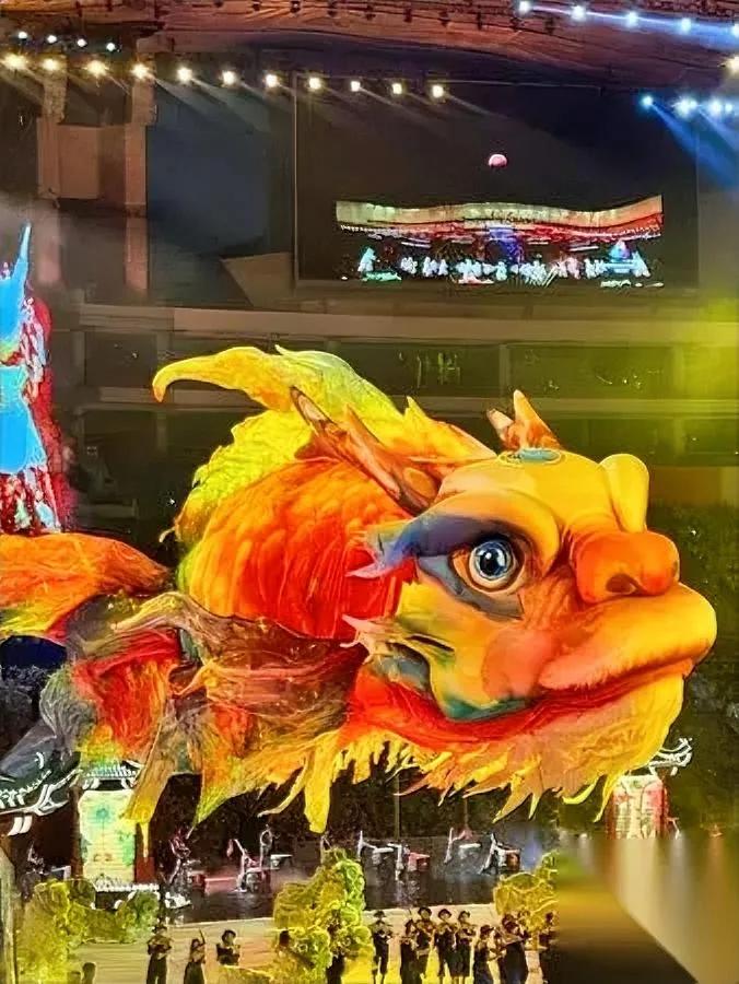 全运会鳌鱼设计师要忙疯了！这设计真不是AI能搞出来的？当鳌鱼在全运会现场