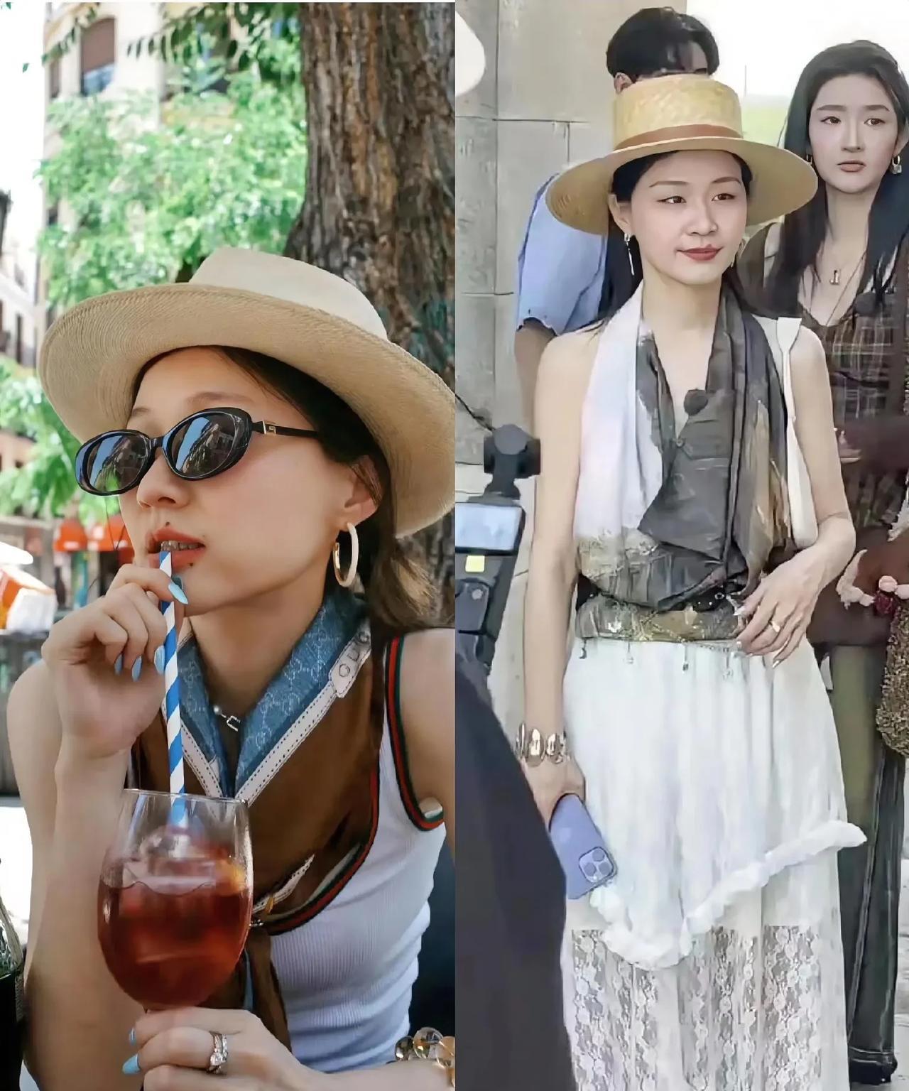 终于明白了金靖怎么突然变好看了！不是她瘦了会打扮了，而是她真的嫁对了！老公