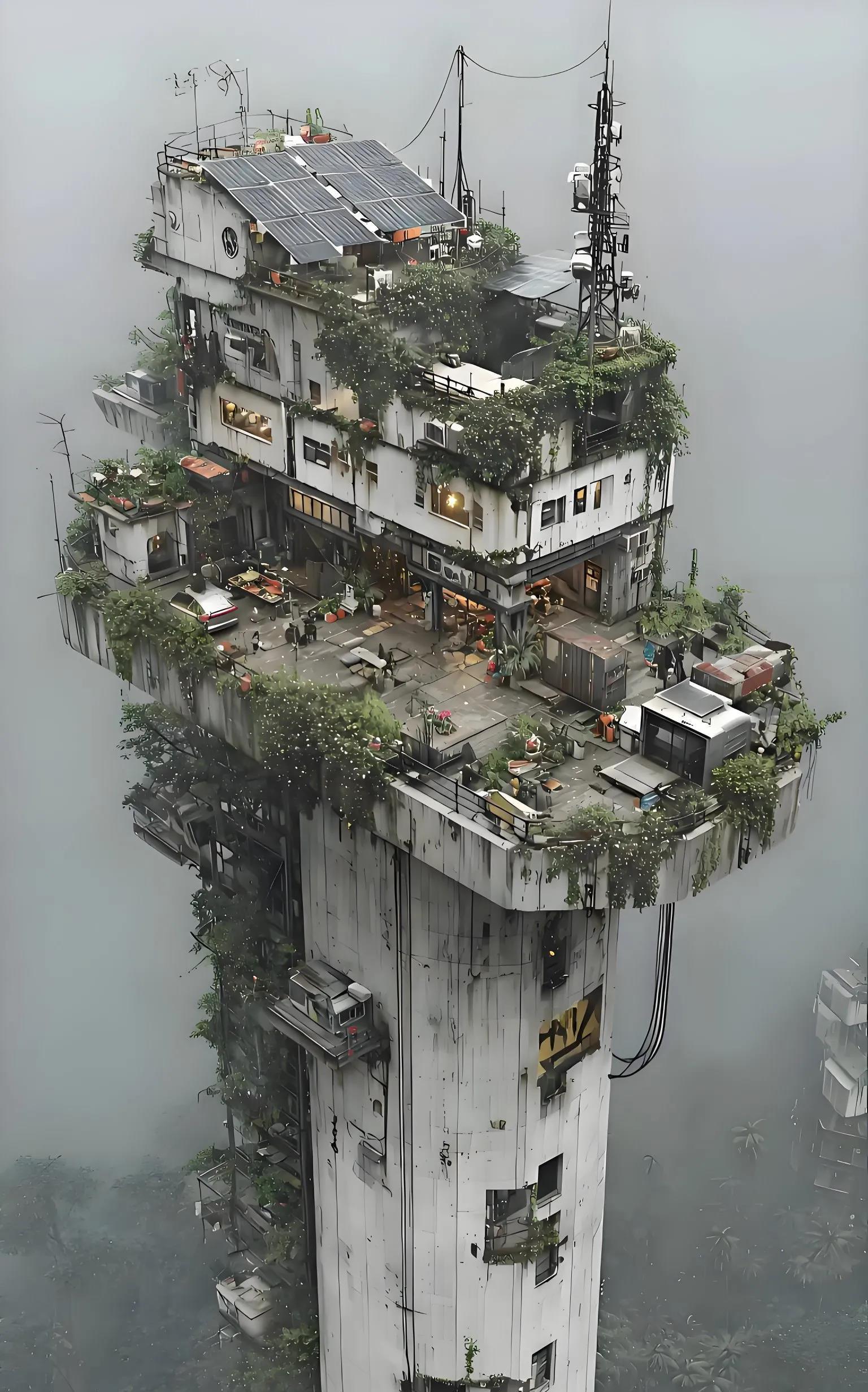 如果世界末日，这样的房子给你住不住