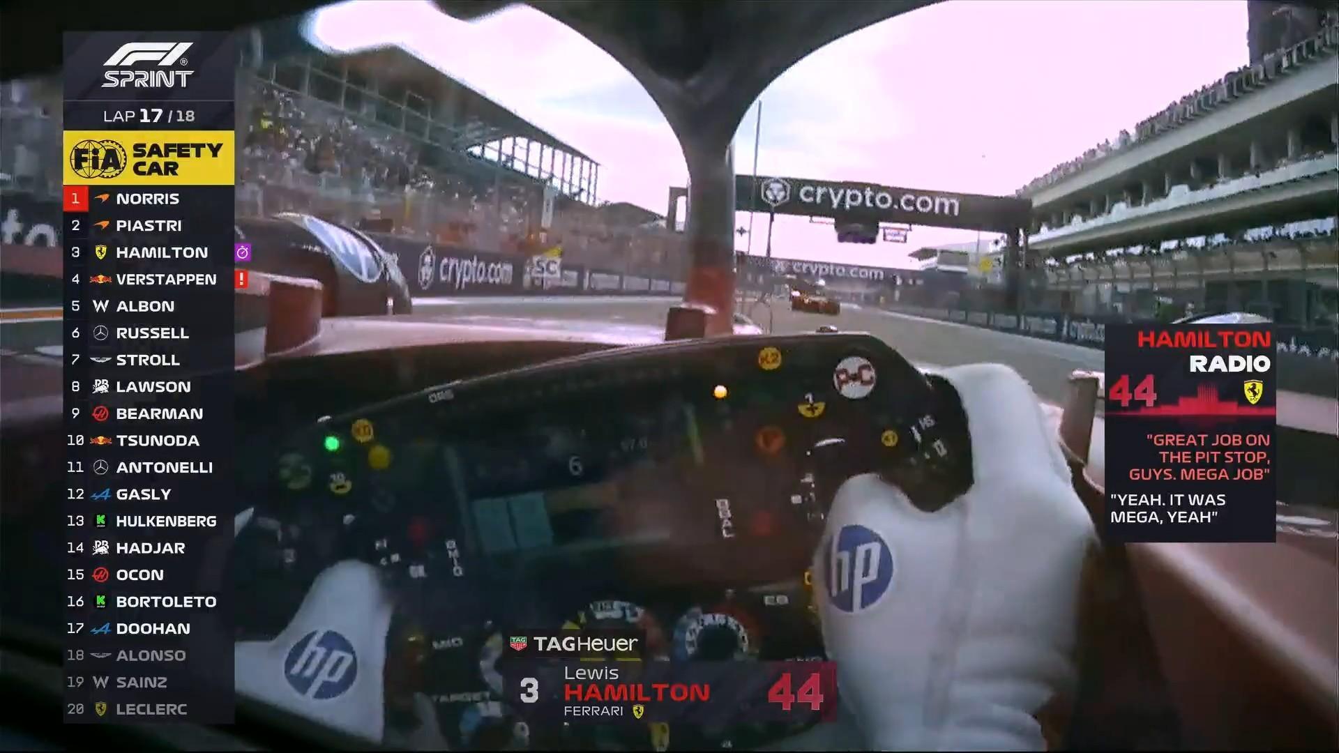 F1终于！正确的换胎时机！[哭哭]2025F1迈阿密大奖赛​​​