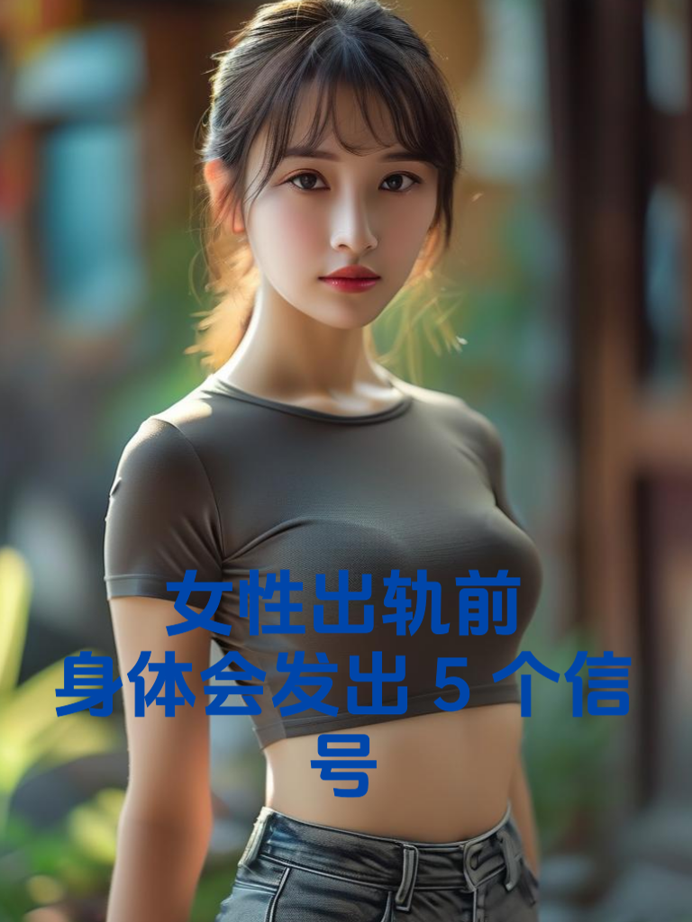 女性出轨前，身体会发出5个信号