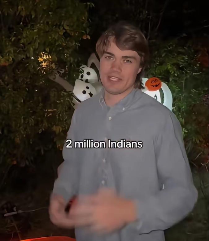 一个美国人在万圣节这天说了一个地狱级笑话：印度人可以向全球所有国家，每个国家运送