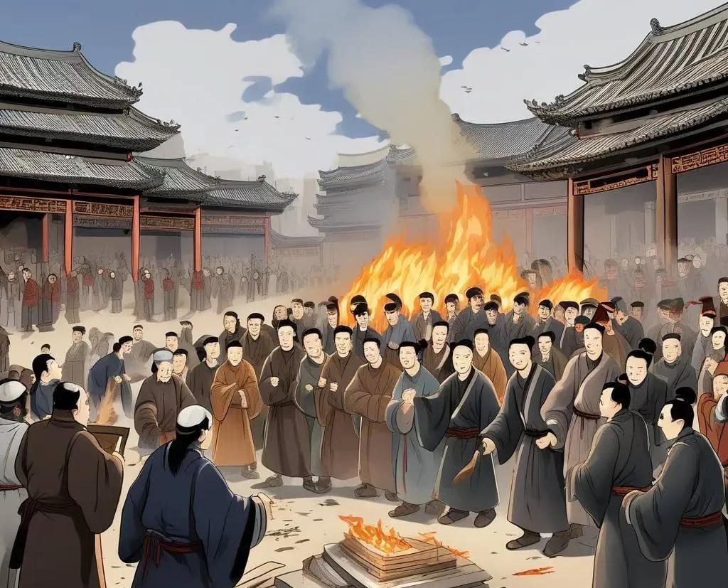 秦始皇最大的功劳不是车同轨尺同长，而是活埋了当时全国的专家史称焚书坑儒为何说秦