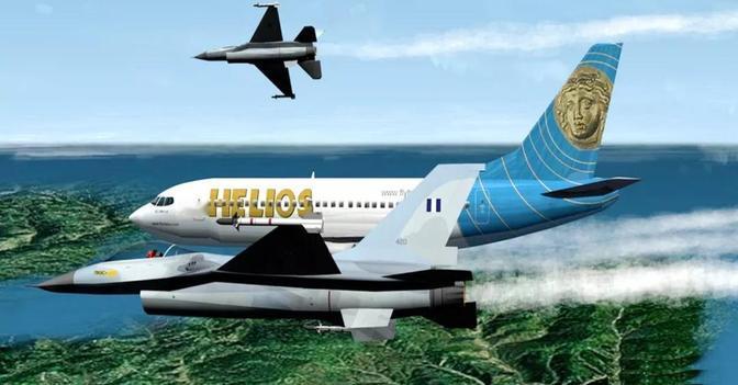 2005年，一架波音737客机在希腊万米高空盘旋近2个小时，无线电始终联系不上。