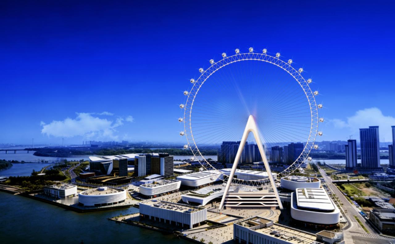 【真善变系列！南沙摩天轮效果图又变了】昨天才分享了南沙全国最高的摩天轮的最新效果