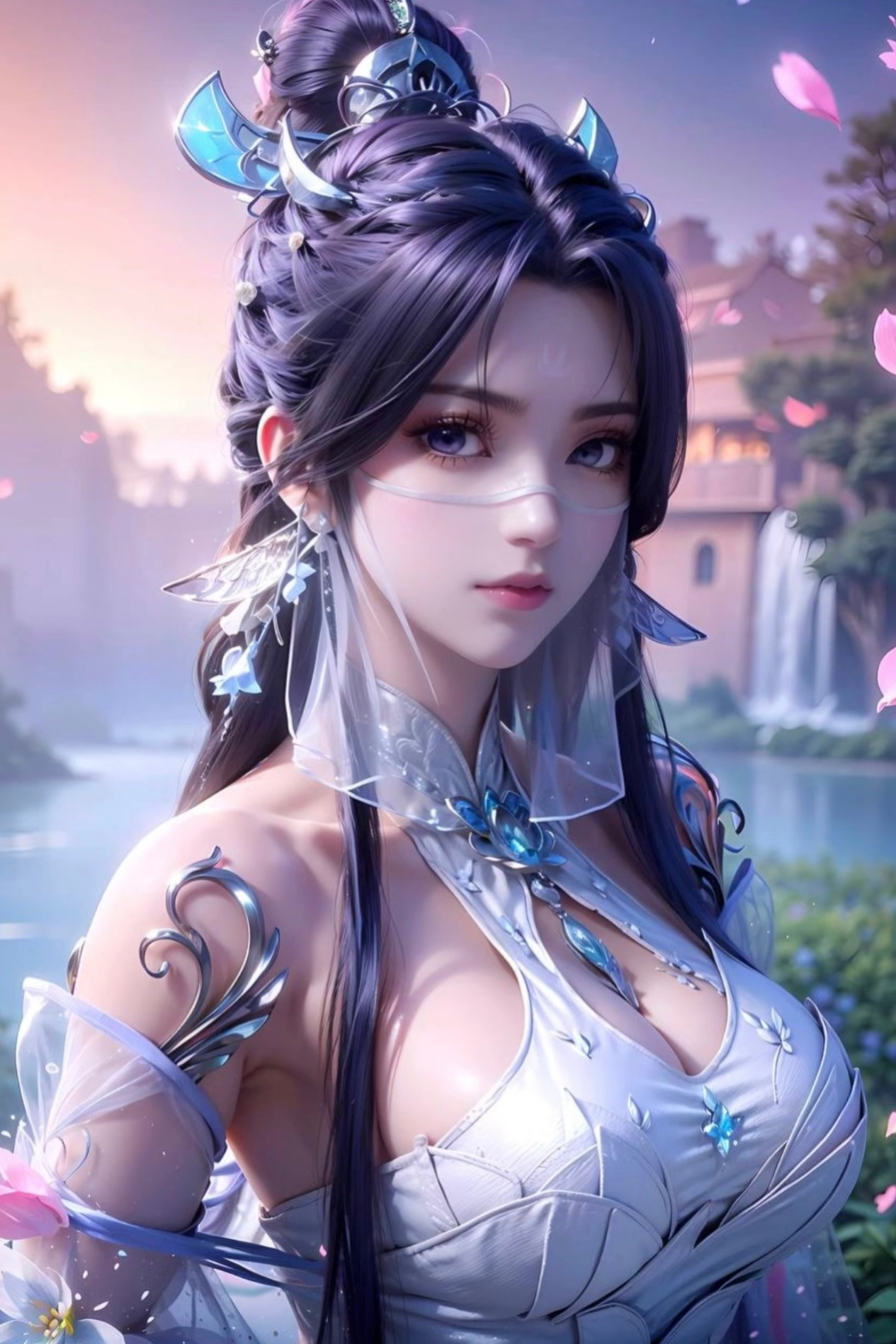 武动乾坤绫清竹【精致美图】和清漪有一样的特质，你们猜猜是啥？国产动漫​​​