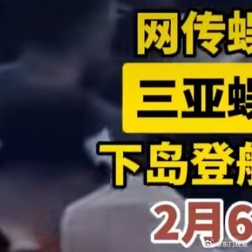 海南蜈支洲岛已暂停现场售票这春节假期游客扎堆，蜈支洲岛景区被堵得水泄不通，大批