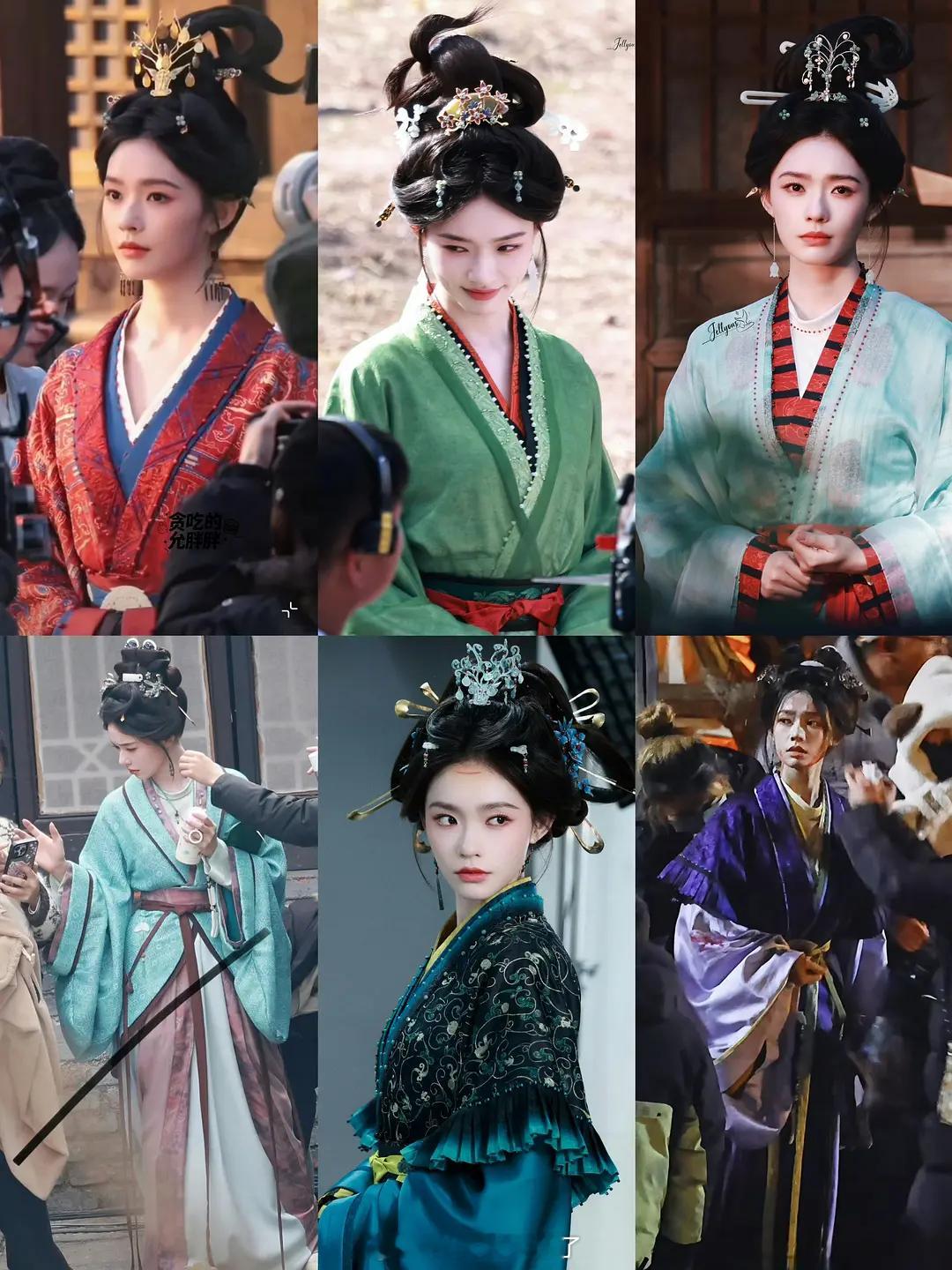 《归鸾》是不是妆造挺好的，很用心，半个月就这么多造型…女主几乎每天的衣服都不一样