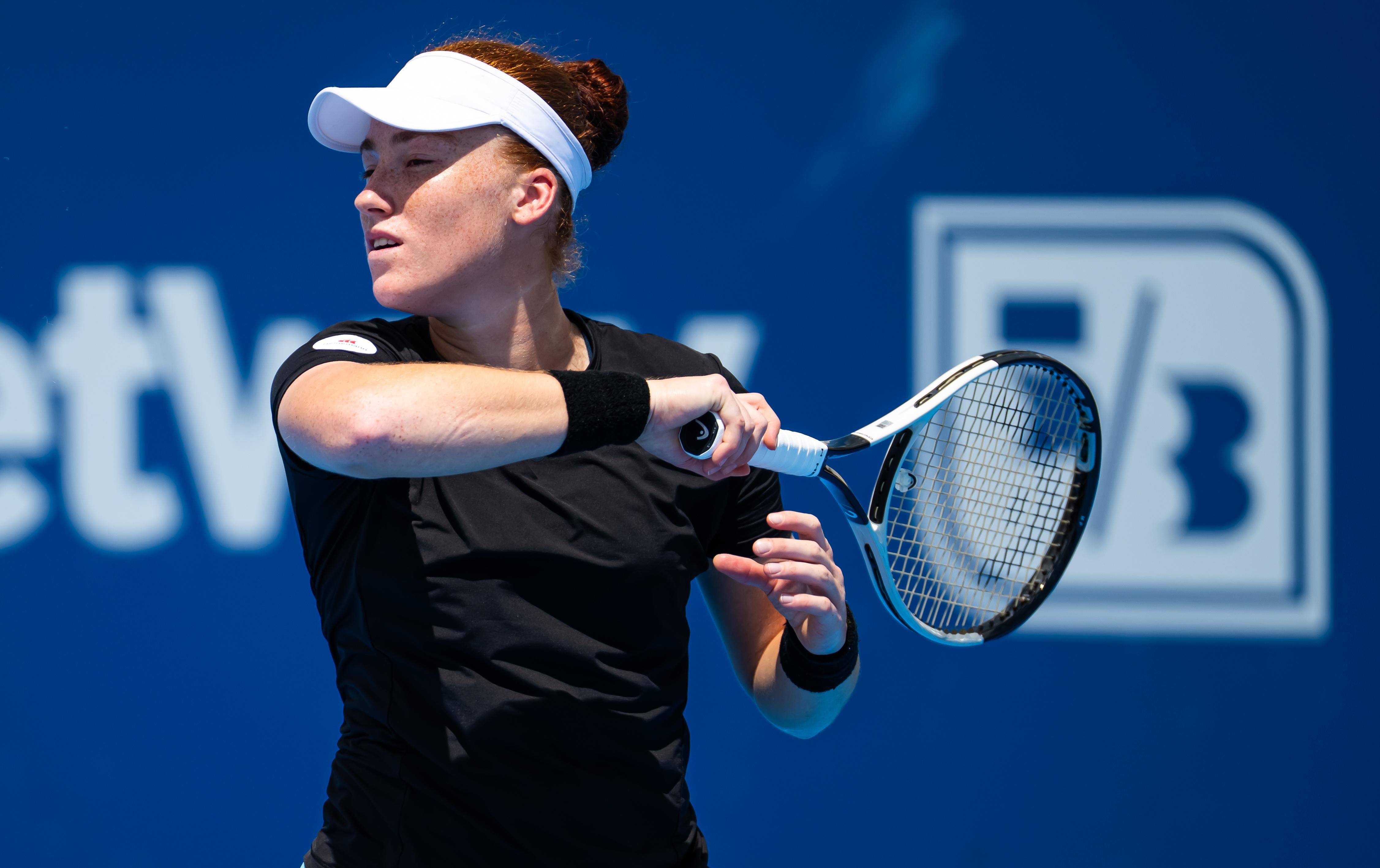 第一场TOP20胜利✅WTA1000辛辛那提站第二轮，资格赛选手赛德尔在决胜盘1