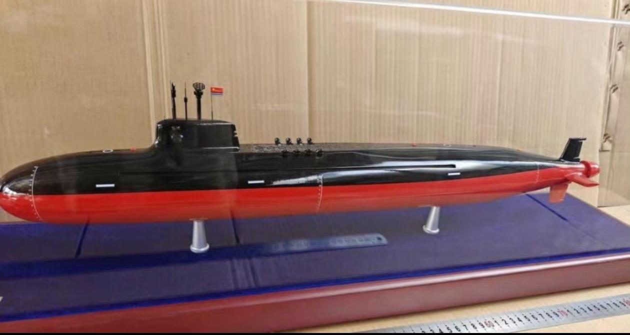 淘宝上销售的新型核动力潜艇模型，过去迷惑过很多军迷，误以为这是零九五。这艘潜艇模