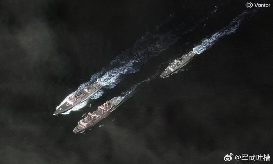 让土澳最担心的075编队让美国卫星拍到了美国卫星的成像水平也是相当高，几乎已经可