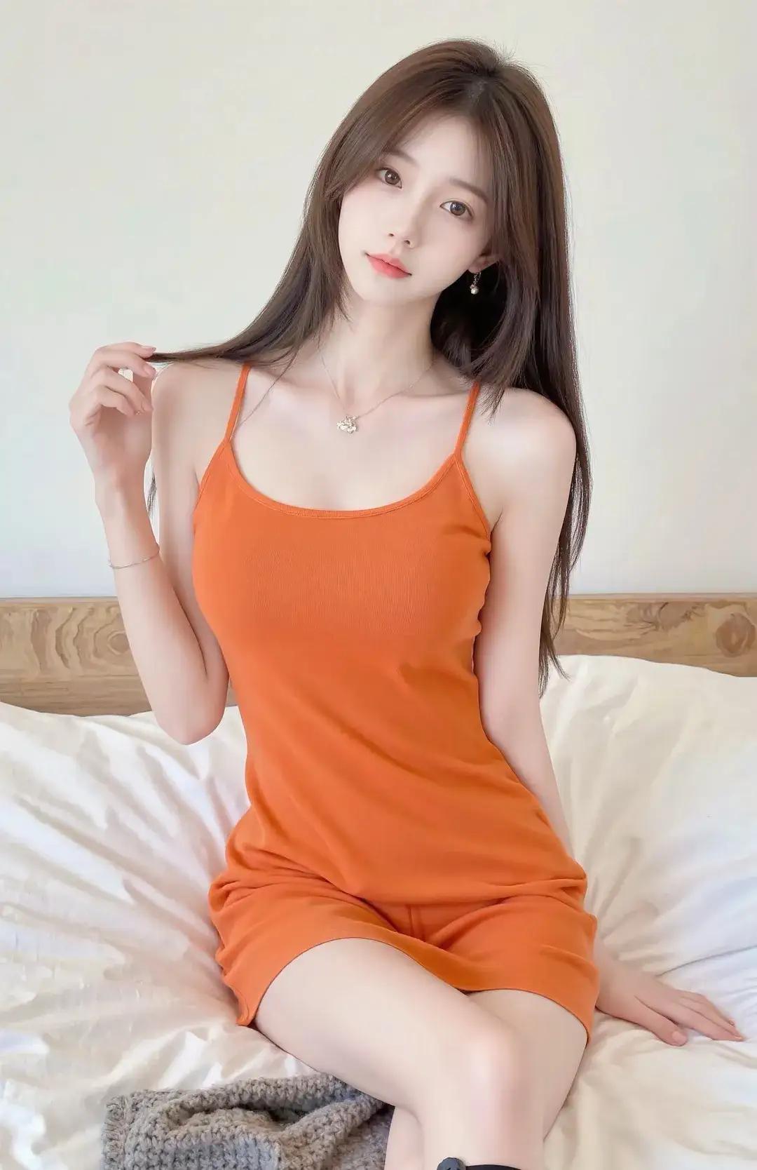 居家美少女的魅力太绝啦！举手投足都透着青春元气，若能和她朝夕相处，夫复何求[燃烧