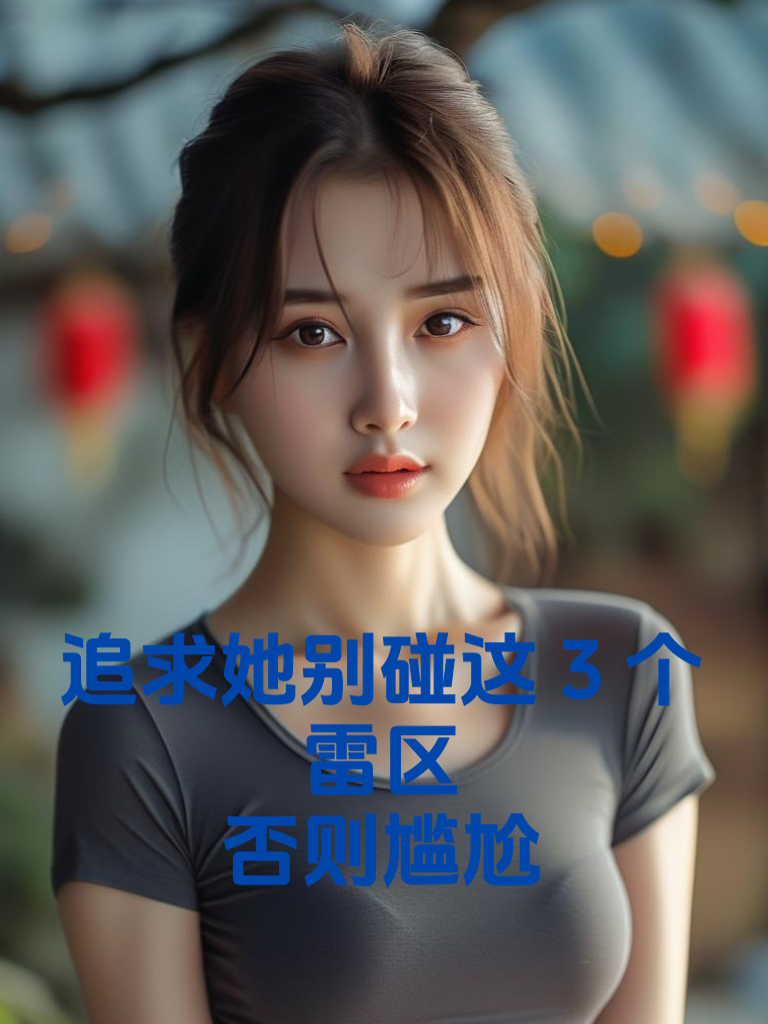 追求她别碰这3个雷区，否则尴尬